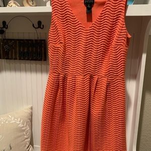 Orange dress